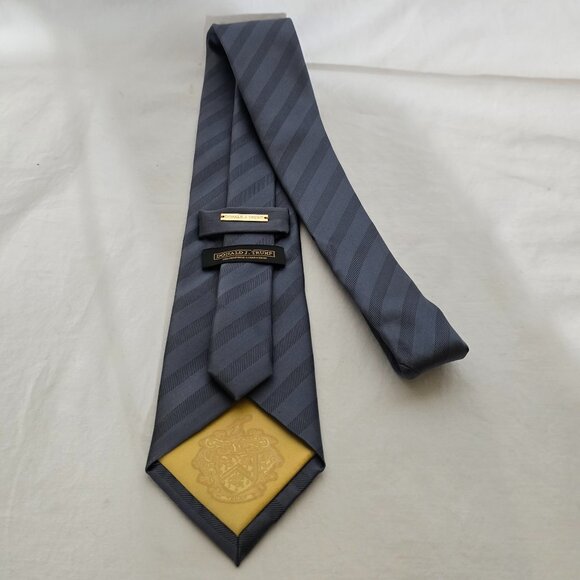 Donald J. Trump Signature Collection - Gray Gray Striped - 3 1/2" x 58 1/2" - Picture 4 of 6